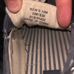 Men’s size 10 Sperry